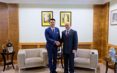 Deputy Minister (Energy) at the Prime Minister’s Office receives Courtesy Call from His Excellency His Excellency Yip Wei Kiat, High Commissioner of the Republic of Singapore to Brunei Darussalam